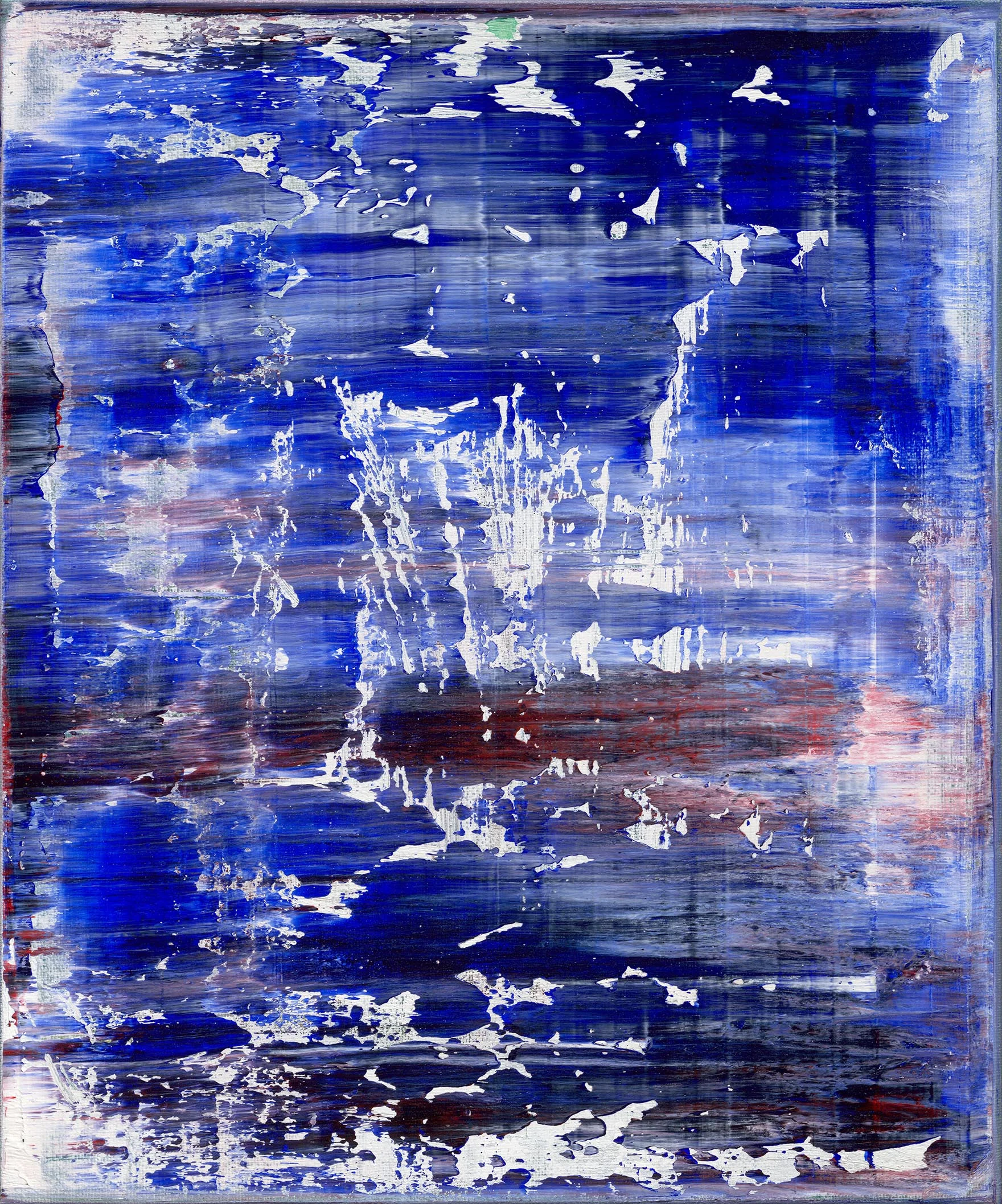 我在哪里 黄腾辉 压克力彩 2017 61x50cm