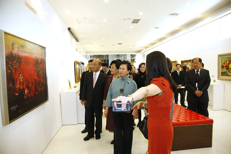 2010年 台湾 国立台湾美术馆 黄腾辉玫瑰艺术特展