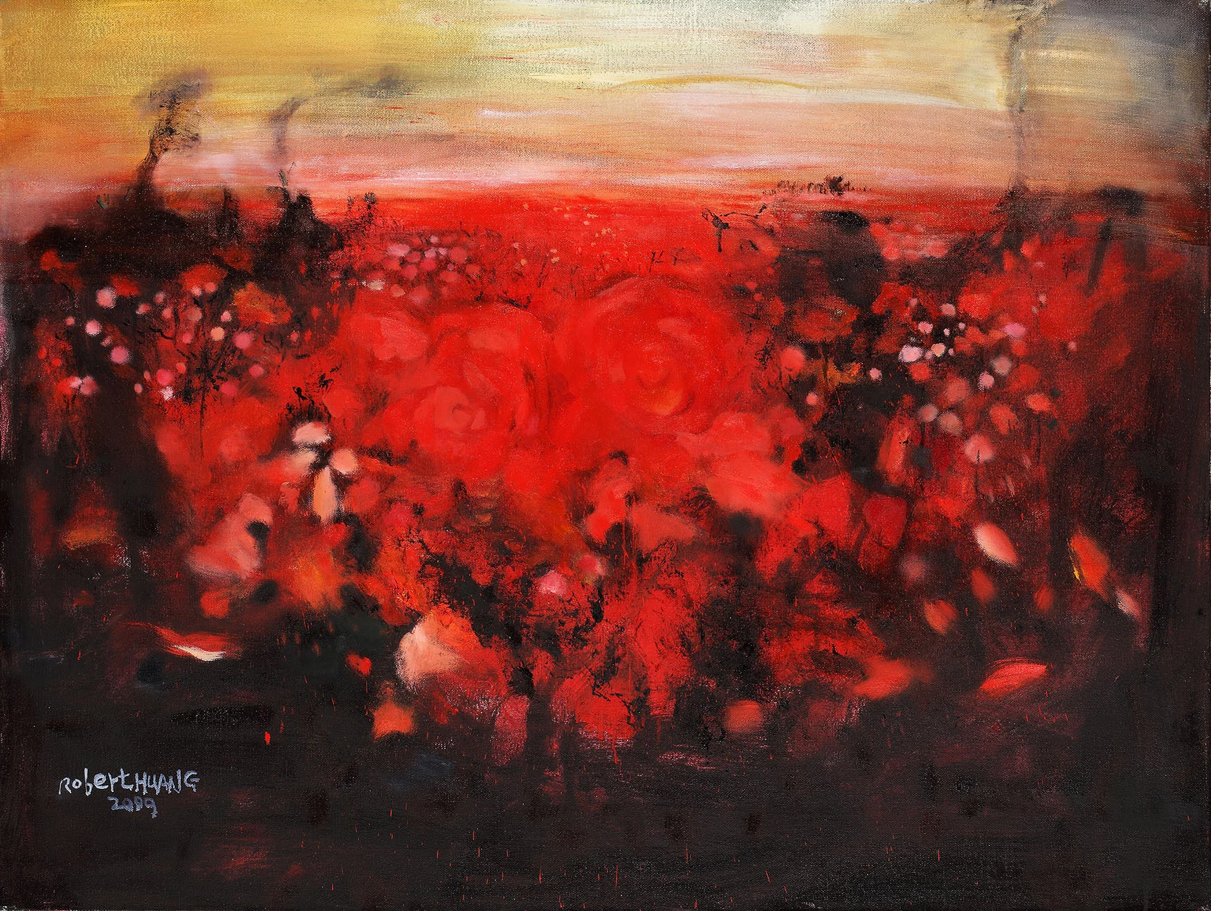2010.12.02 北京保利秋拍 满园玫瑰 130x89cm 成交价格 RMB235,200