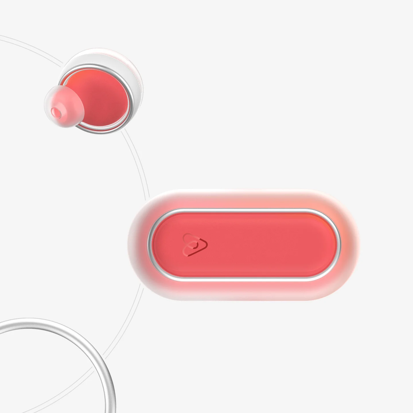 conductive charging via metal contacts