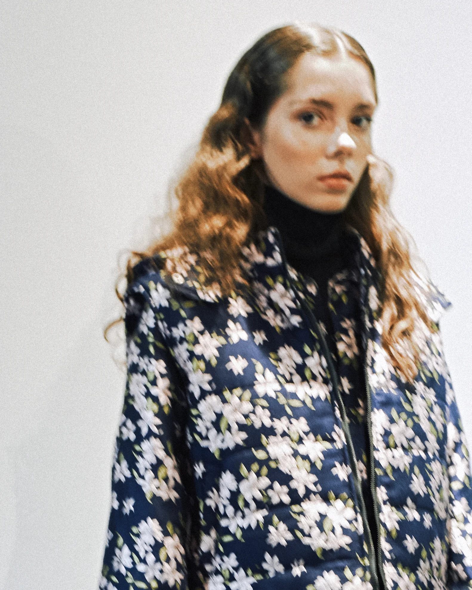 Model wearing designer Jonathan Liang