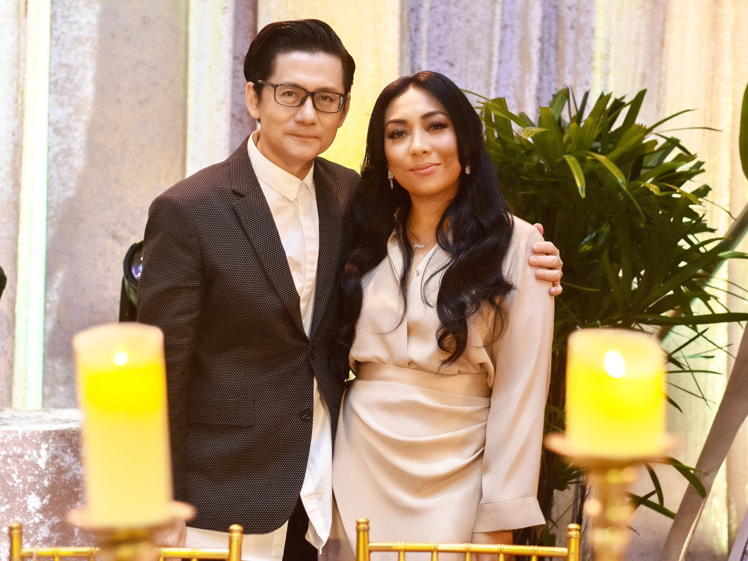 KLFW founder, Mr Andrew Tan & Fashion Designer Alia Bastamam