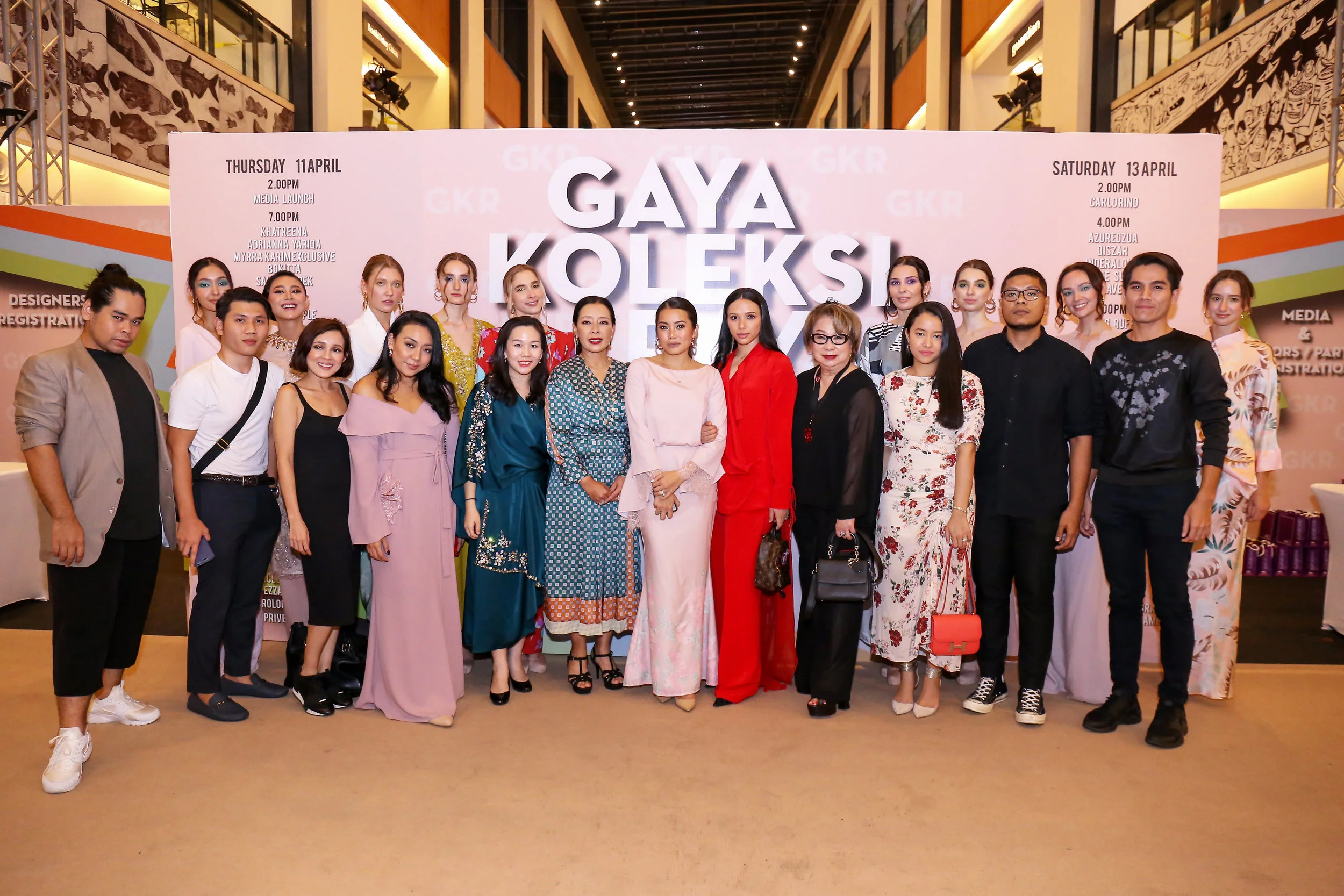(L-R) : Nurita Harith, Alia Bastaman, Yiu Lin, Afiq M & Petra
