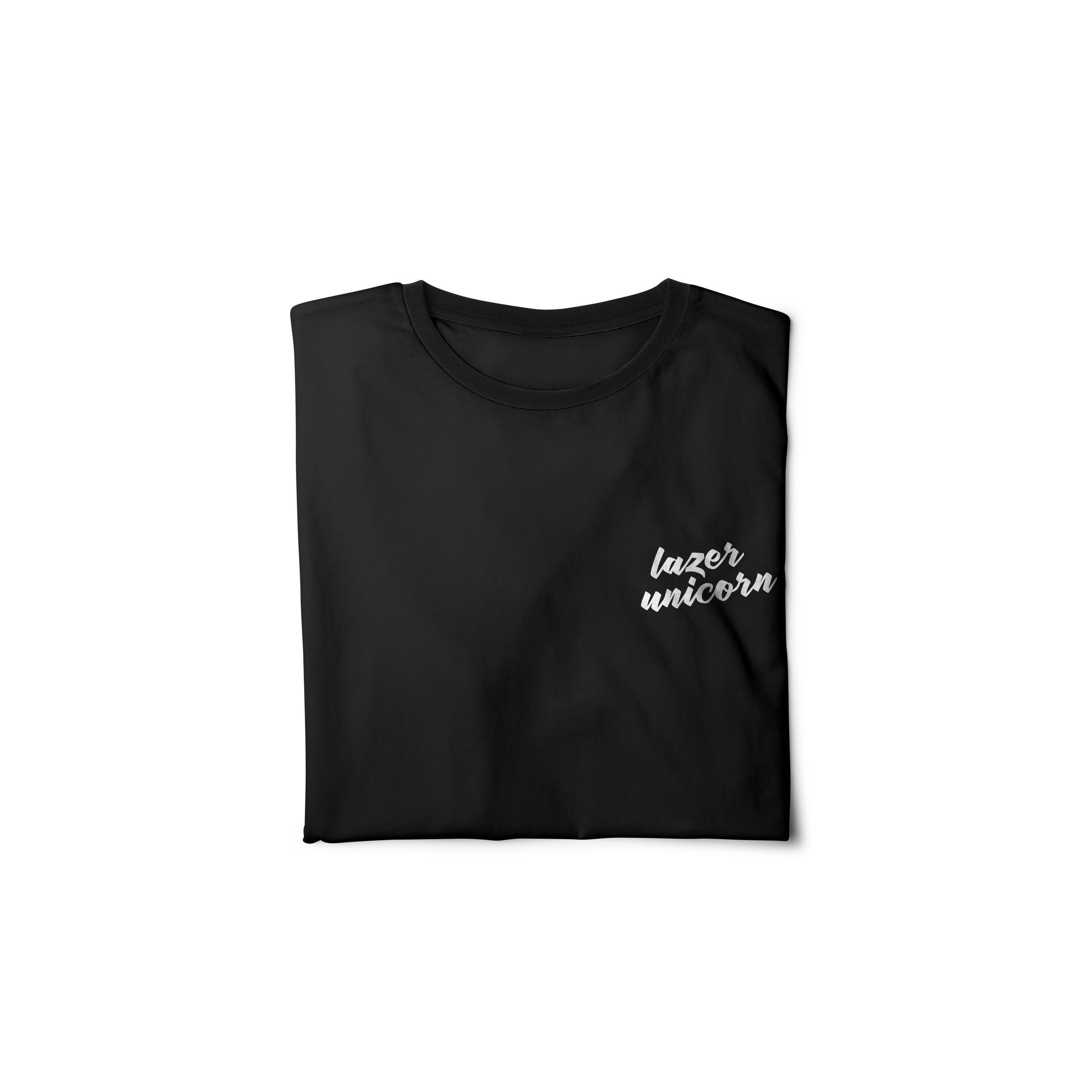 Download Lazer Unicorn Classic Logo Tee Black Lazer Unicorn