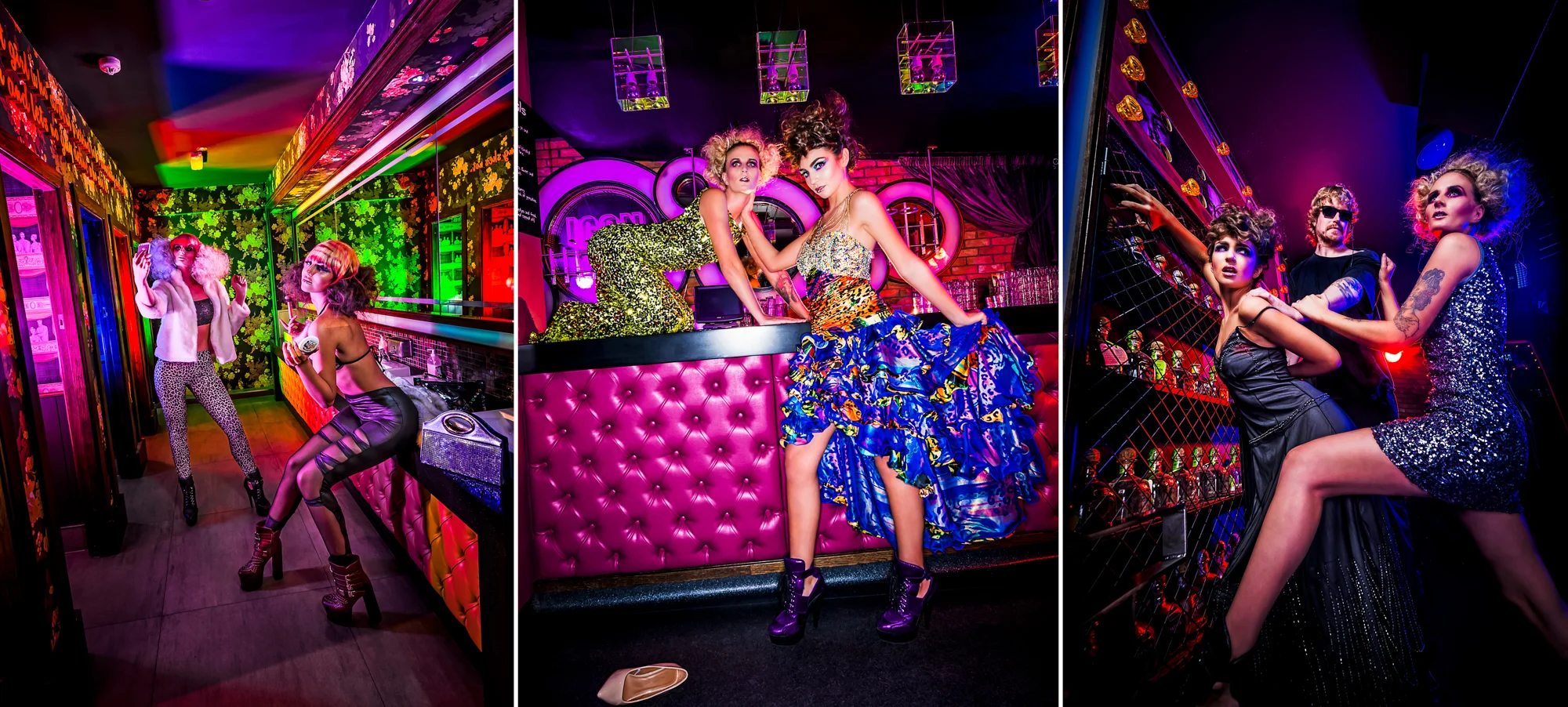 Backstage Passes Fashion Editorial Icon Nightclub