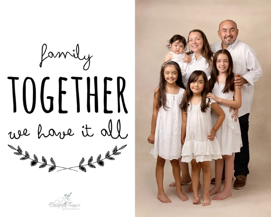 Family imagery for the walls of your home. 