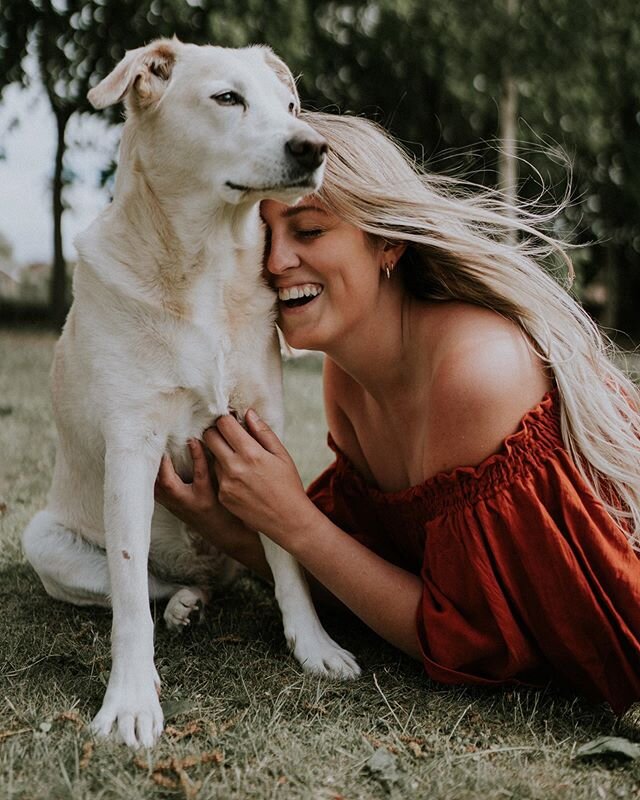 When you are trying to shoot some self-portrait concepts but Rosie wants to get involved so you have an impromptu couple shoot with your dog in the garden. Almost 12 years of loving ya girl! I think she nailed it 🐶 .
.
When lockdown is officially ov