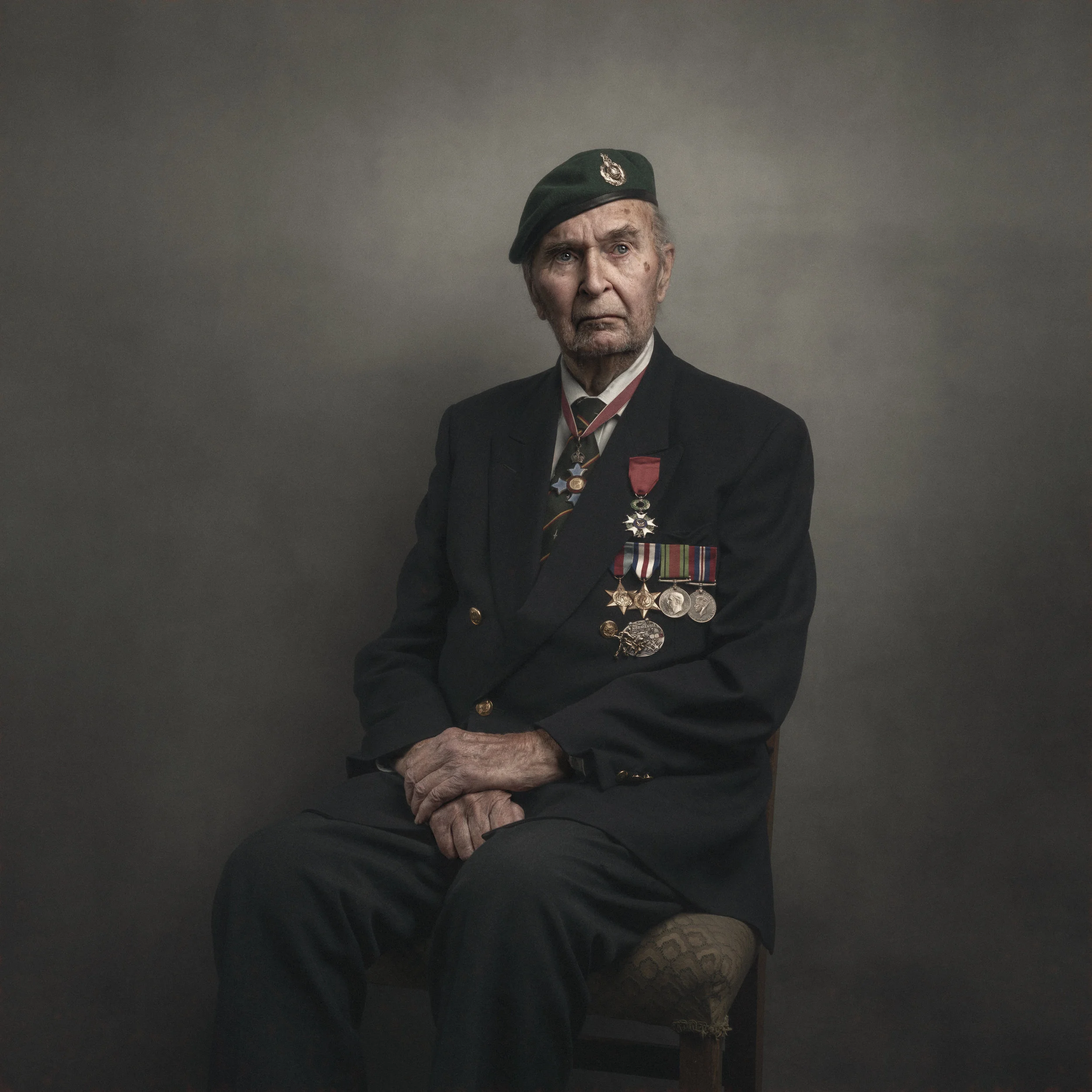 WW2 / Normandy Veteran Idwal Symonds CBE (46 Commando - B Troop)