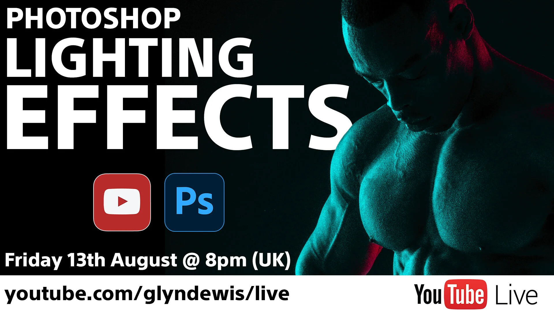 VIDEO REPLAY: Photoshop Lighting Effects YouTube LIVE