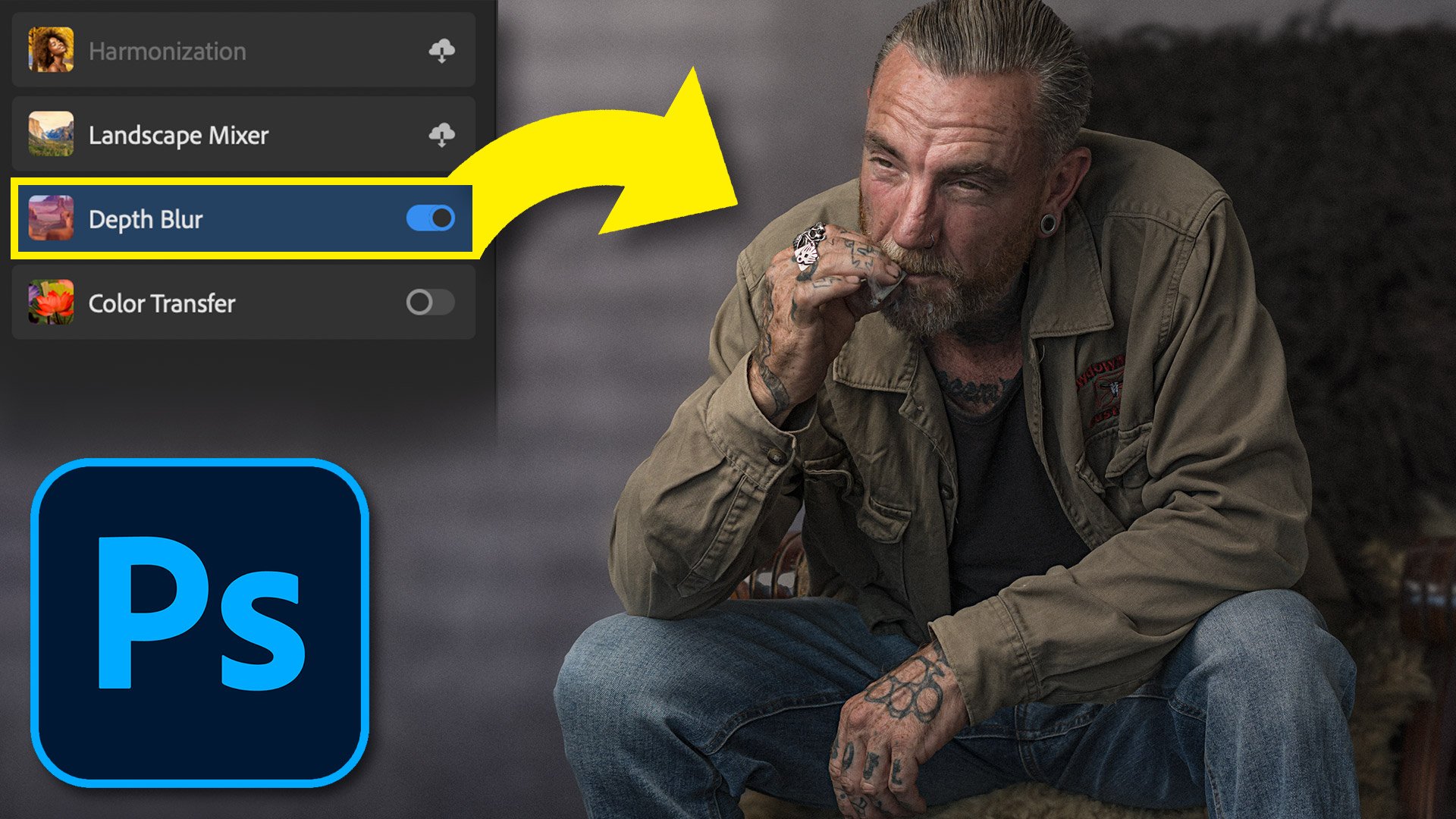 👍 This BLUR FILTER looks FANTASTIC on PORTRAITS !!!