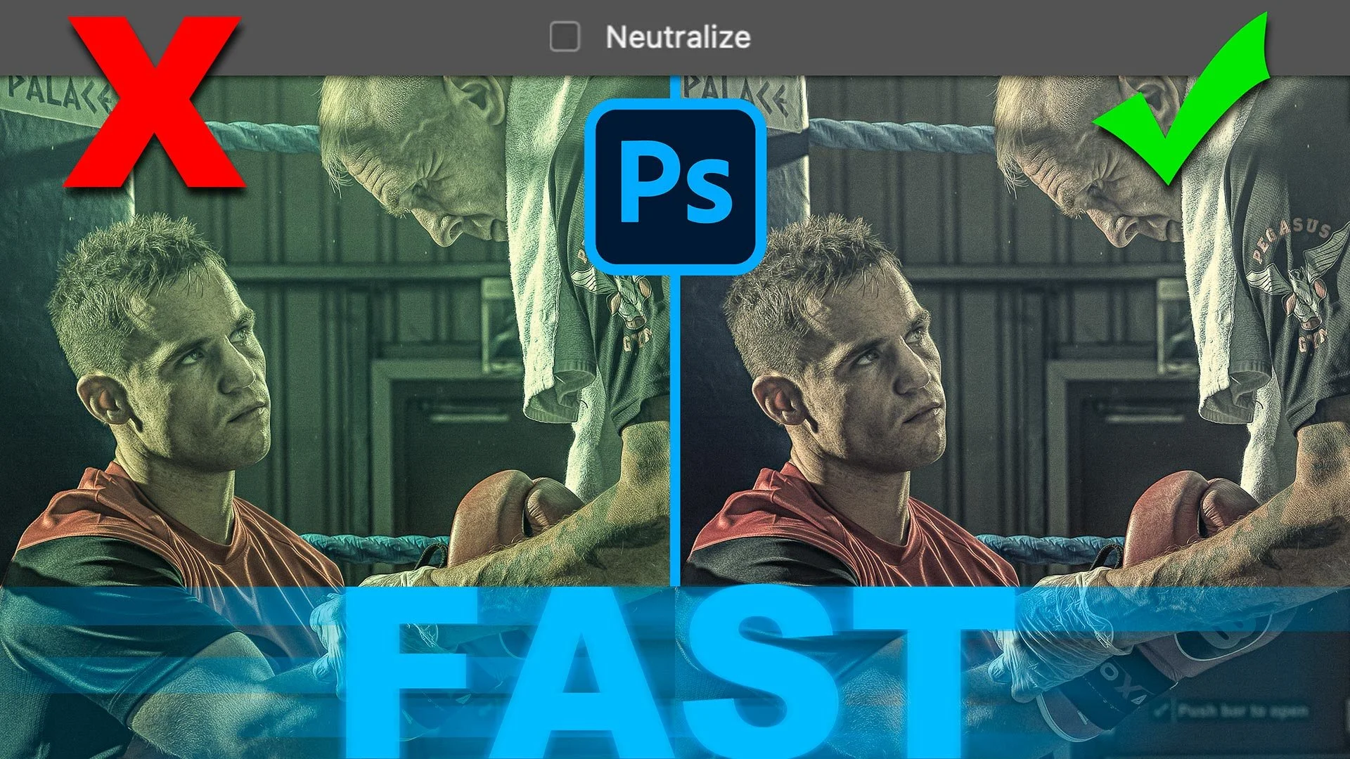 TRY THIS 👍 ONE button to FIX COLOUR ... FAST !!!