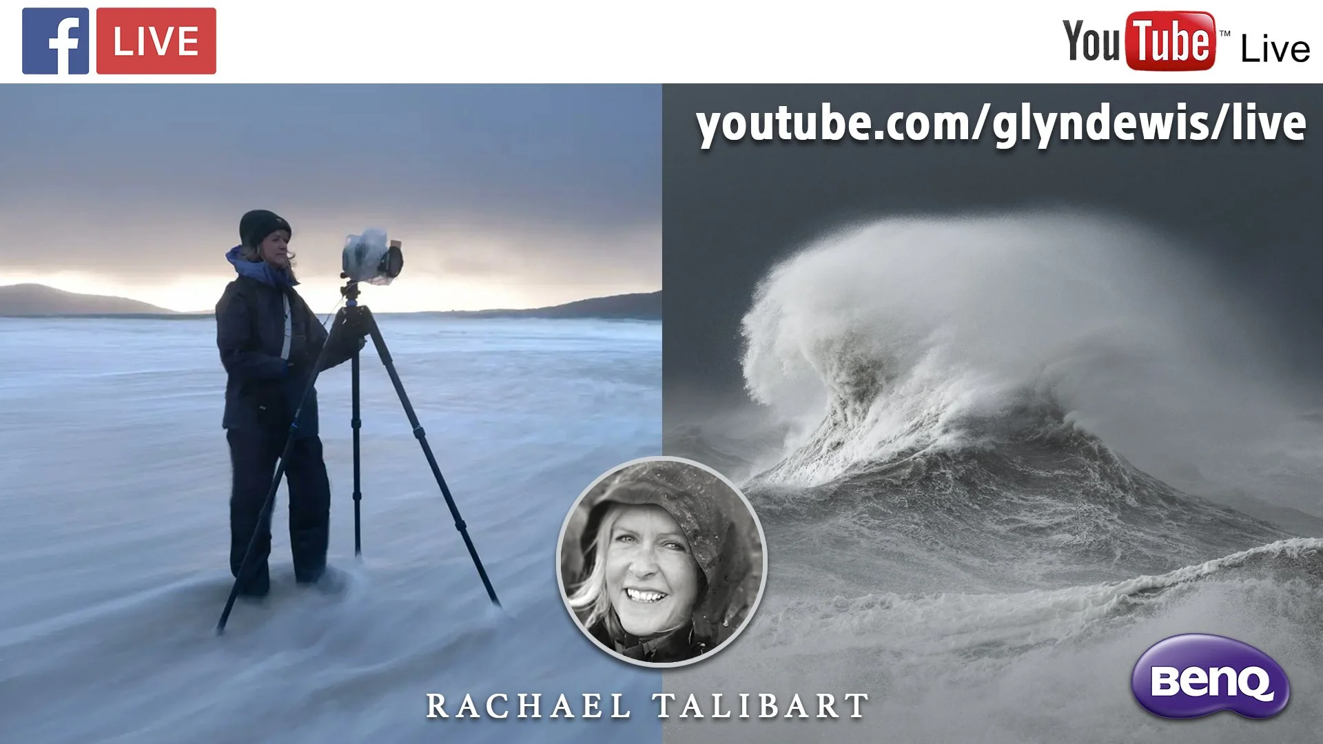 Rachael Talibart | YouTube LIVE with Fine Art Seascape Photographer