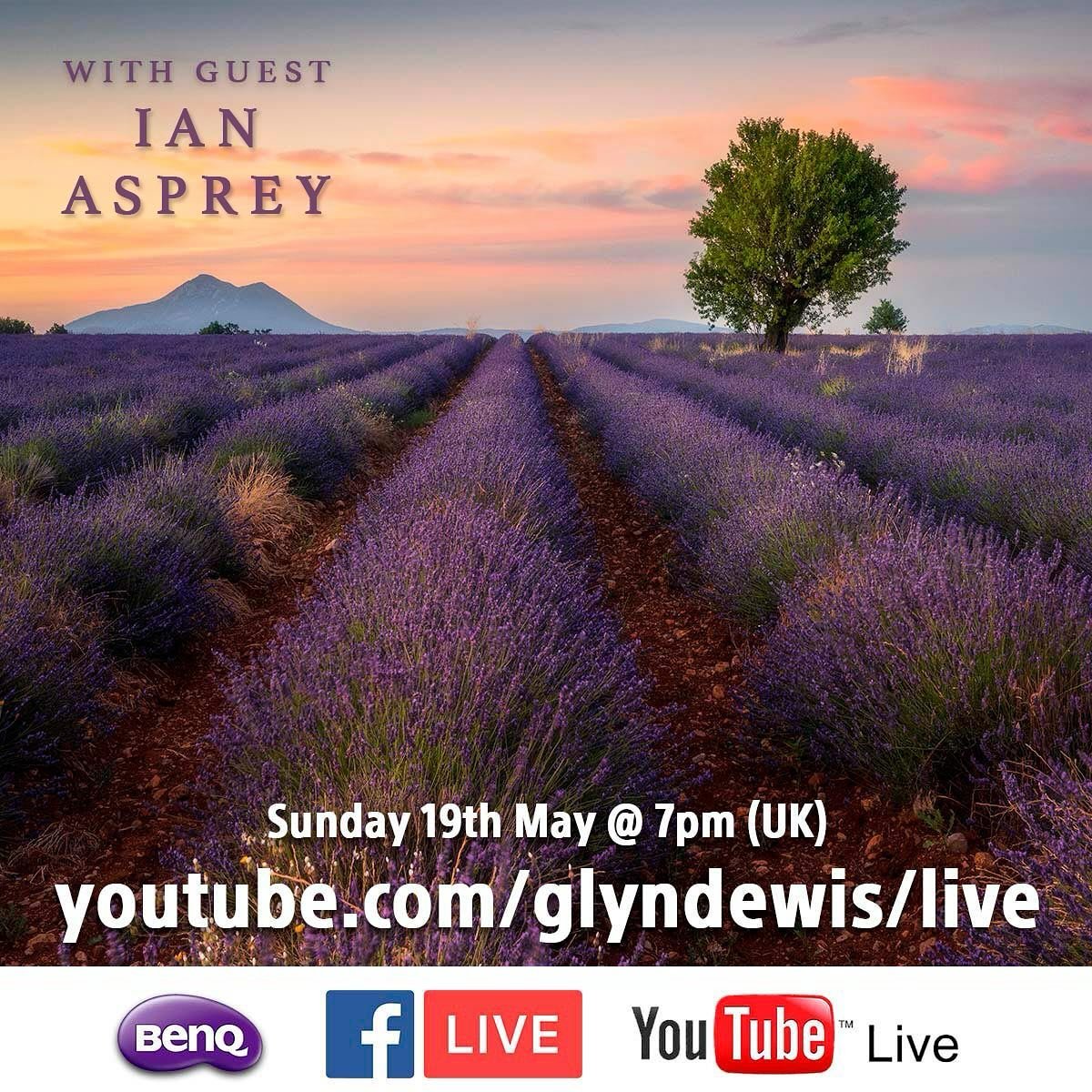 Looking forward to this later today &hellip;

Chatting LIVE with Landscape Photographer of the Year 2021, @landscapes_ianasprey at 7pm (UK) over on my YouTube Channel https://www.youtube.com/glyndewis/live *** LINK IN BIO ***

Hopefully catch you in 