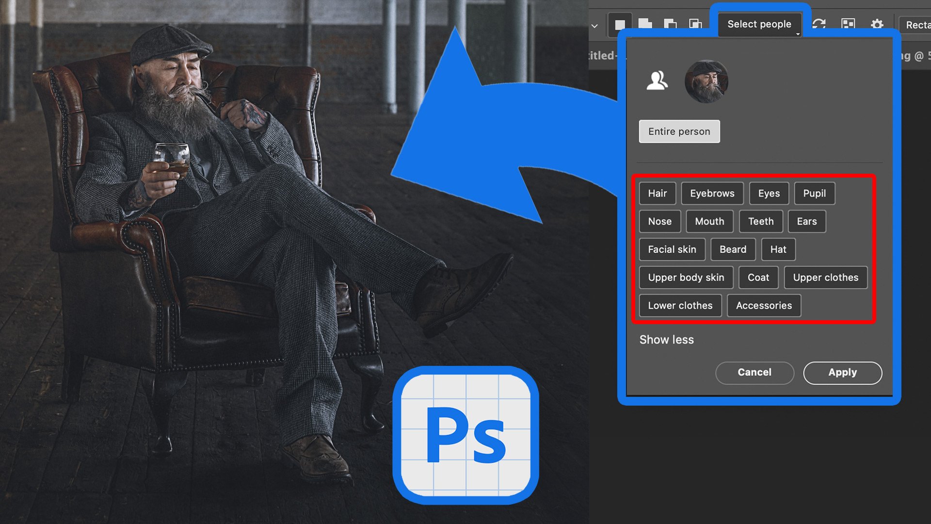 NEW in PHOTOSHOP Beta 💥 PEOPLE SELECTIONS are getting QUICKER AND EASIER 