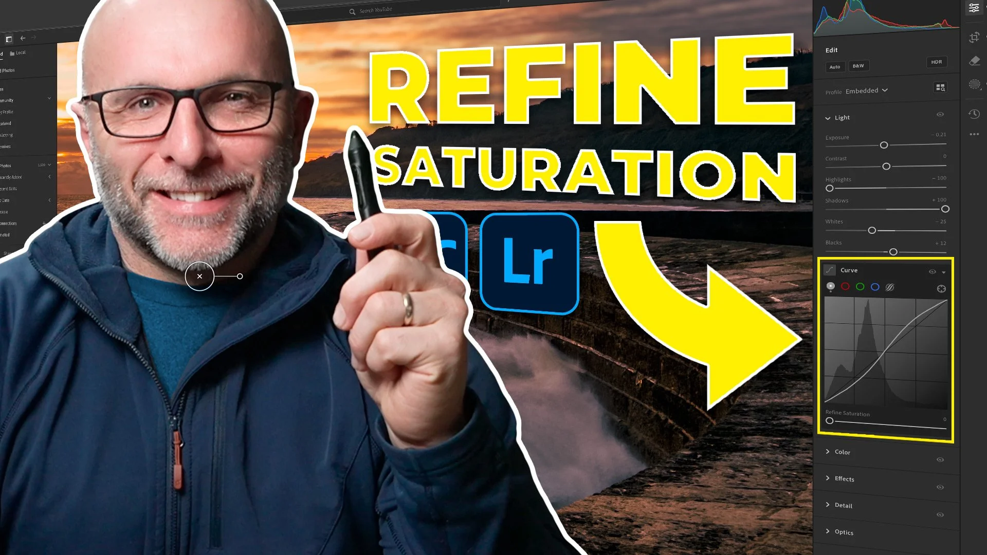 The ONE Slider You Need for PERFECT Colour &amp; Contrast in LIGHTROOM