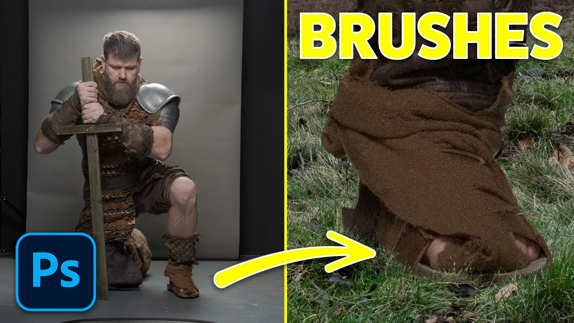 Photoshop Blending: How to Use Brushes for Realistic Composites 💥