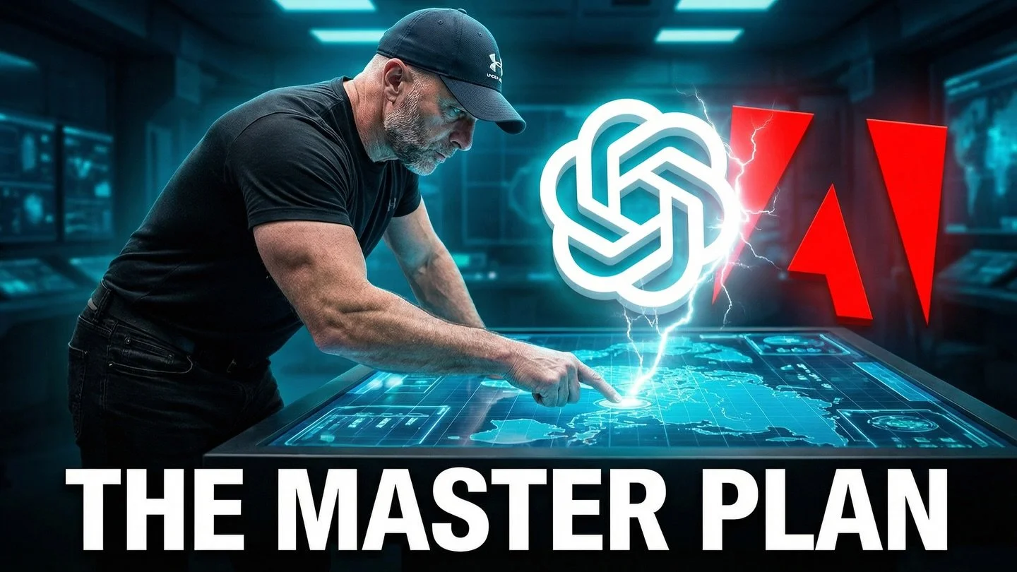 Adobe is now integrated into ChatGPT!!! 😮
Comment &ldquo;ADOBE&rdquo; ⬇️ and I&rsquo;ll send you a link to the full video with all the details and my thoughts why this has happened ✅