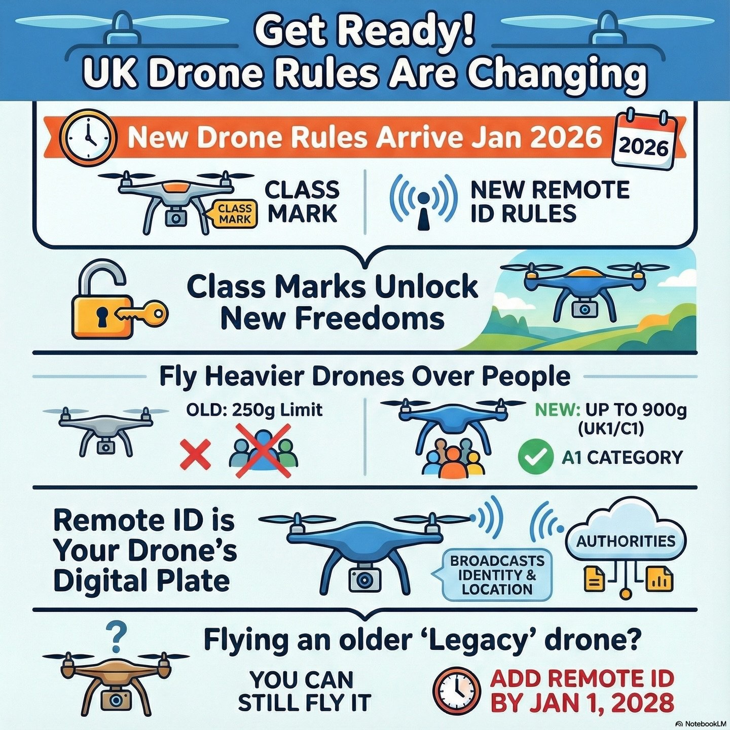 Some interesting and welcome changes by the looks of it for UK Drone flying @ian_r6lad ✅