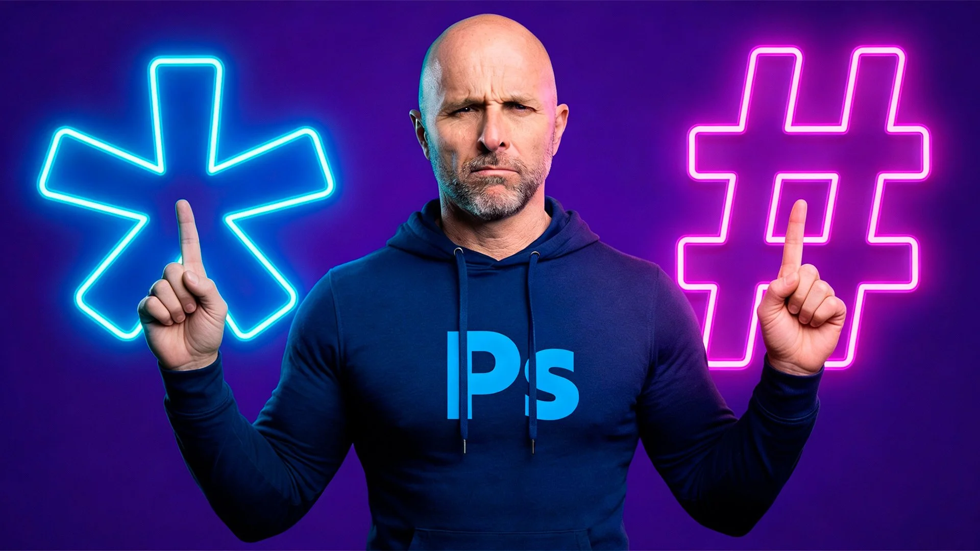 What Are Those Mystery * and # Symbols in Photoshop??? 🤔