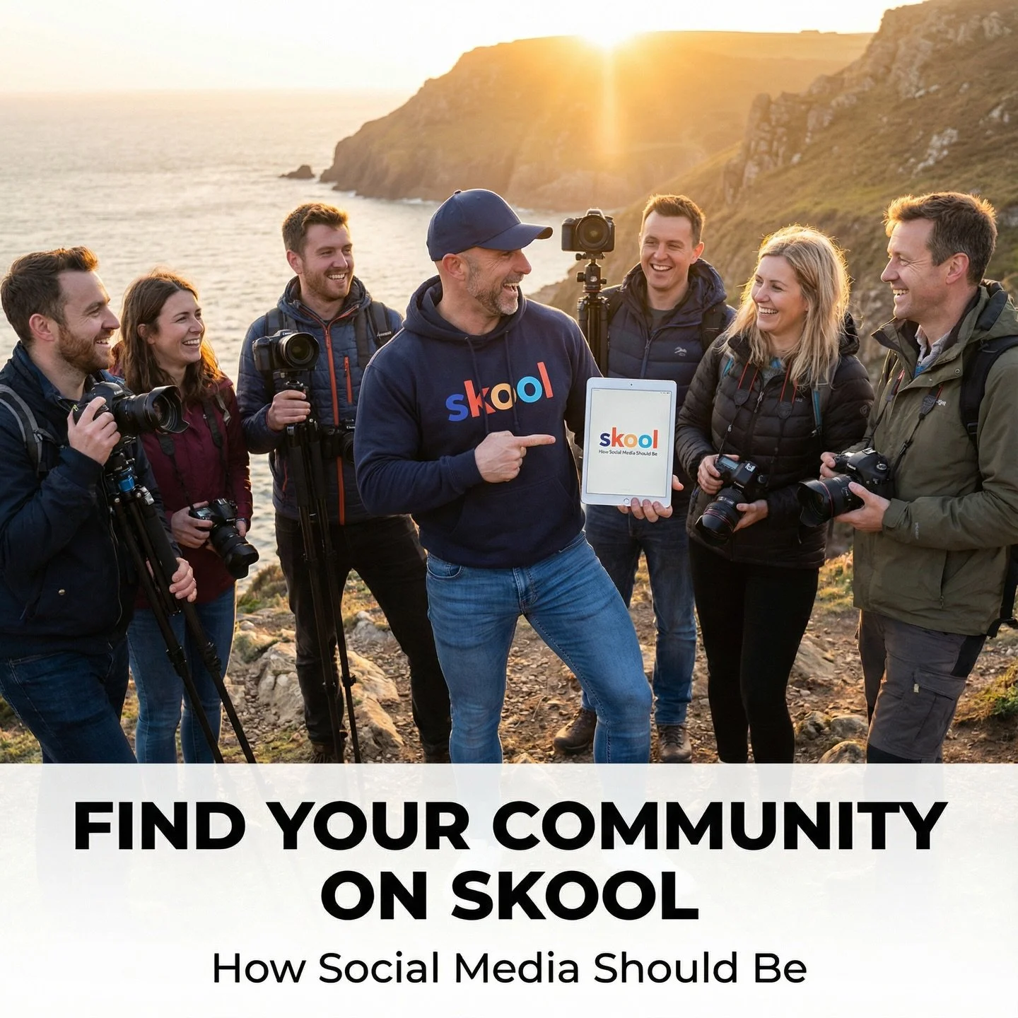 Social media how it should be! 
Have you checked the SKOOL Community Platform? 

🚨 Comment &ldquo;SKOOL&rdquo; ⬇️ and I&rsquo;ll message you back with the link so you can find out more and find &lsquo;your people&rsquo; &hellip; maybe even set up yo