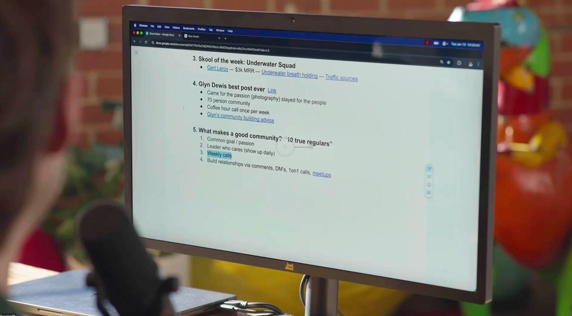 Blown away to have featured on this weeks SKOOL News. Wonderful to see that the amazing music video that @jeanfrancoislegerphoto made was played in its entirety. So many incredible things said about our Photography Creative Circle Community. 

So pro