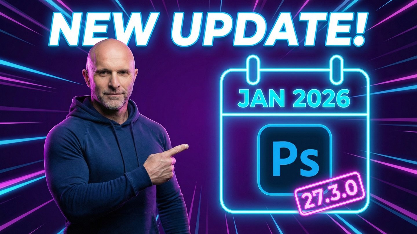 🚨 Comment &ldquo;JANUARY 2026&rdquo; ⬇️ and I&rsquo;ll message you back with a link to a video I recorded for my YouTube Channel@going through the latest Photoshop Update ✅