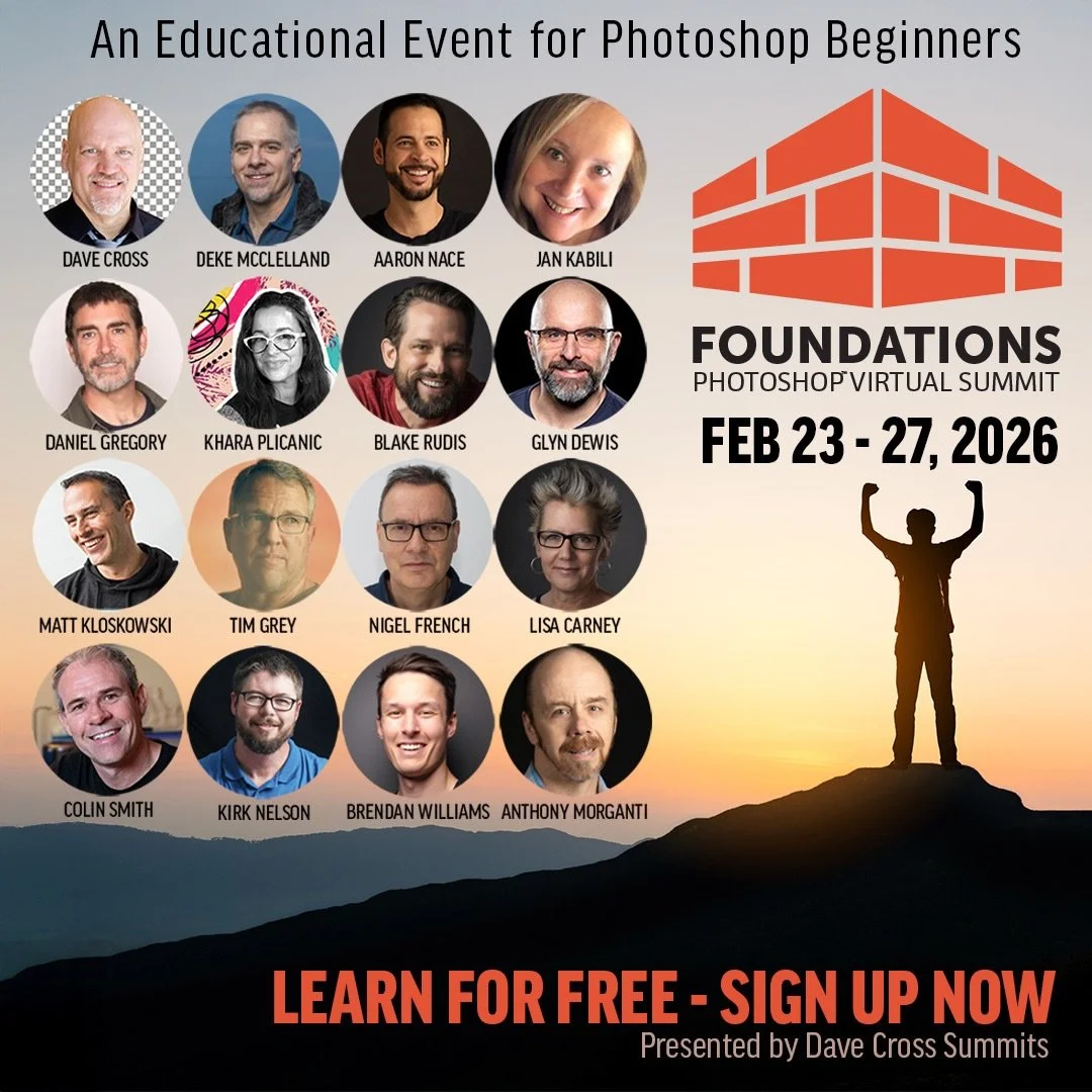 Feedback has been genuinely outstanding 🙏 
Still a few days left to watch classes so &hellip;

🚨Comment &ldquo;FREE&rdquo; and I&rsquo;ll send you the link for a FREE PASS to the Foundations Photoshop Virtual Summit ✅