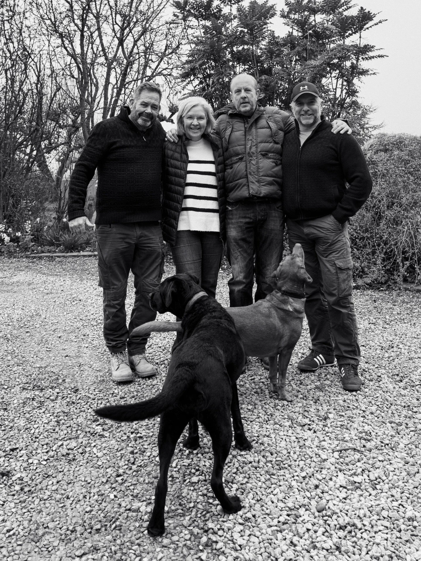 Home after a wonderful weekend spent with dear friends Tom, Al, Betsie and Teazel 😍