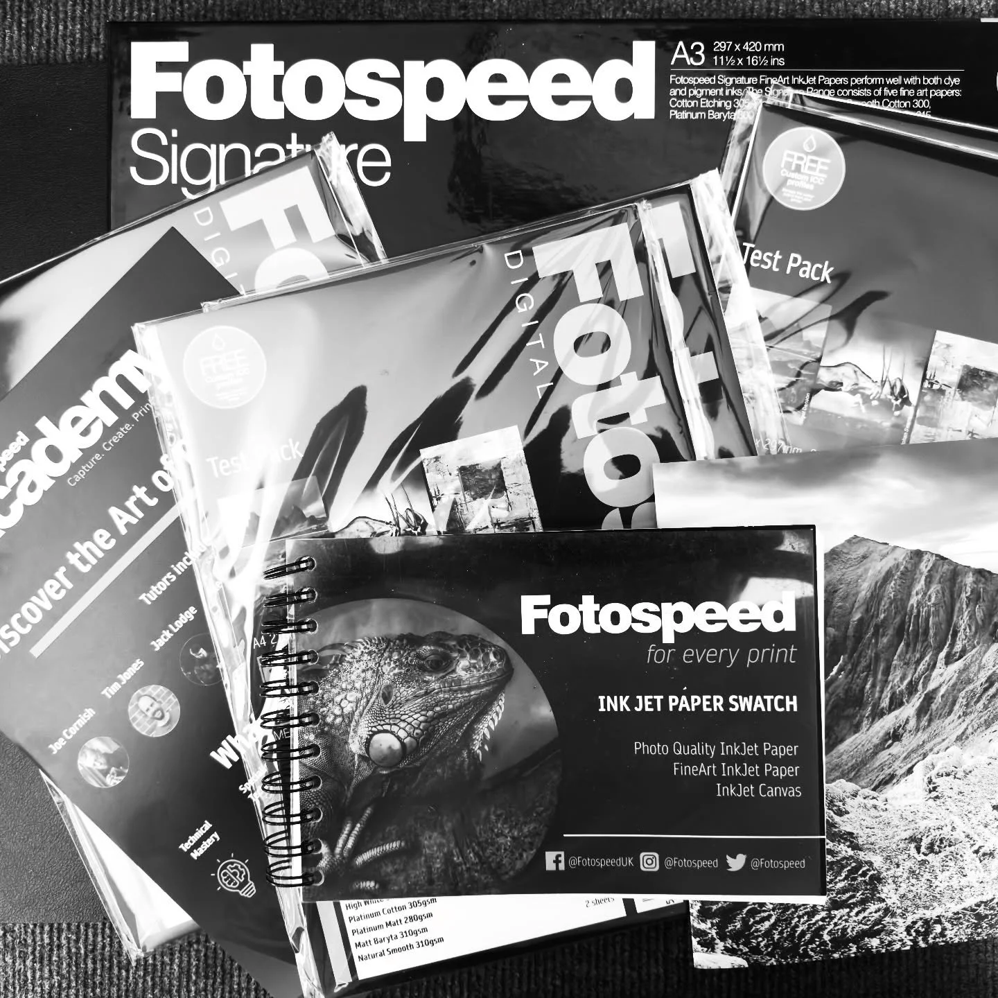 Exciting times and very happy to now be working closely with the folks at @fotospeed 💥