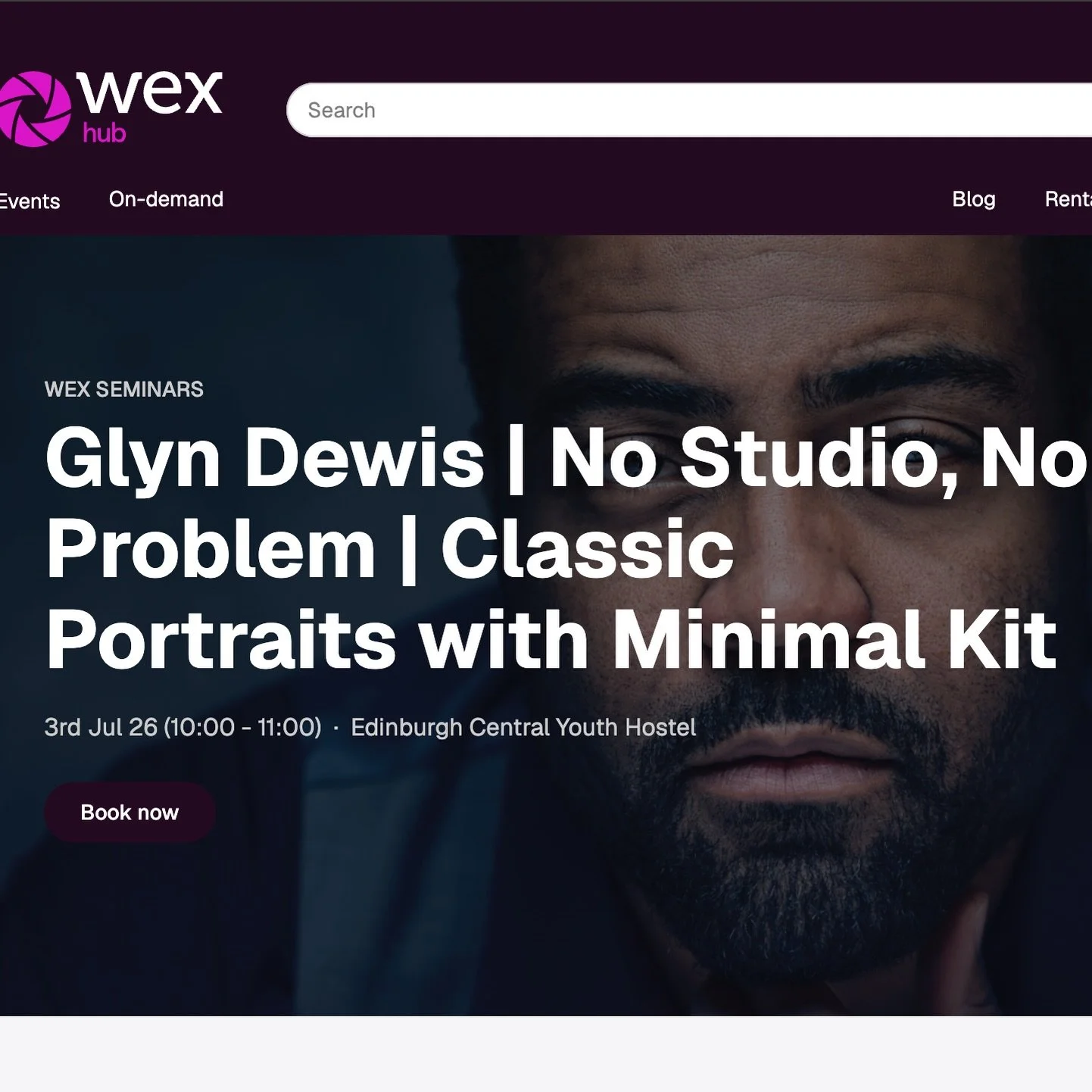 🚨 Comment &ldquo;WEX&rdquo; and I&rsquo;ll message you back with a link to grab a free ticket (limited spaces)

Excited to be touring the UK with @wexphotovideo throughout July, August and September with their 2026 Roadshow. I&rsquo;ll be presenting