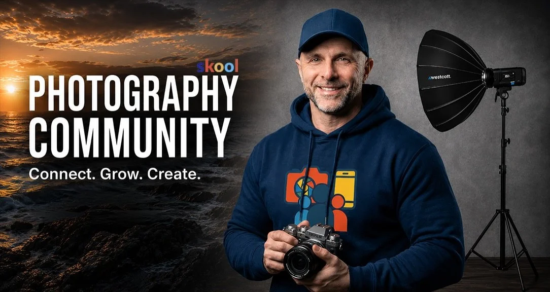 Connect. Grow. Create. ✅

Love photography? So do we!

🚨Comment &ldquo;COMMUNITY&rdquo; and join us in the Photography Community on SKOOL 👍🏻