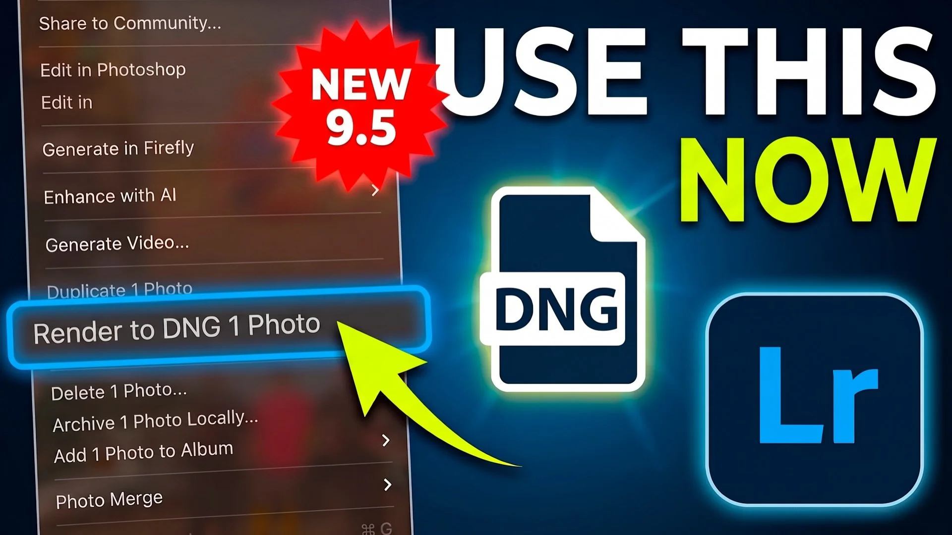 New video up on my YouTube Channel about the latest update to Lightroom with version 9.5

In the video I don&rsquo;t just show what&rsquo;s new but also explain why you would use what&rsquo;s new. 

🚨 Comment &ldquo;YOUTUBE&rdquo; and I&rsquo;ll mes