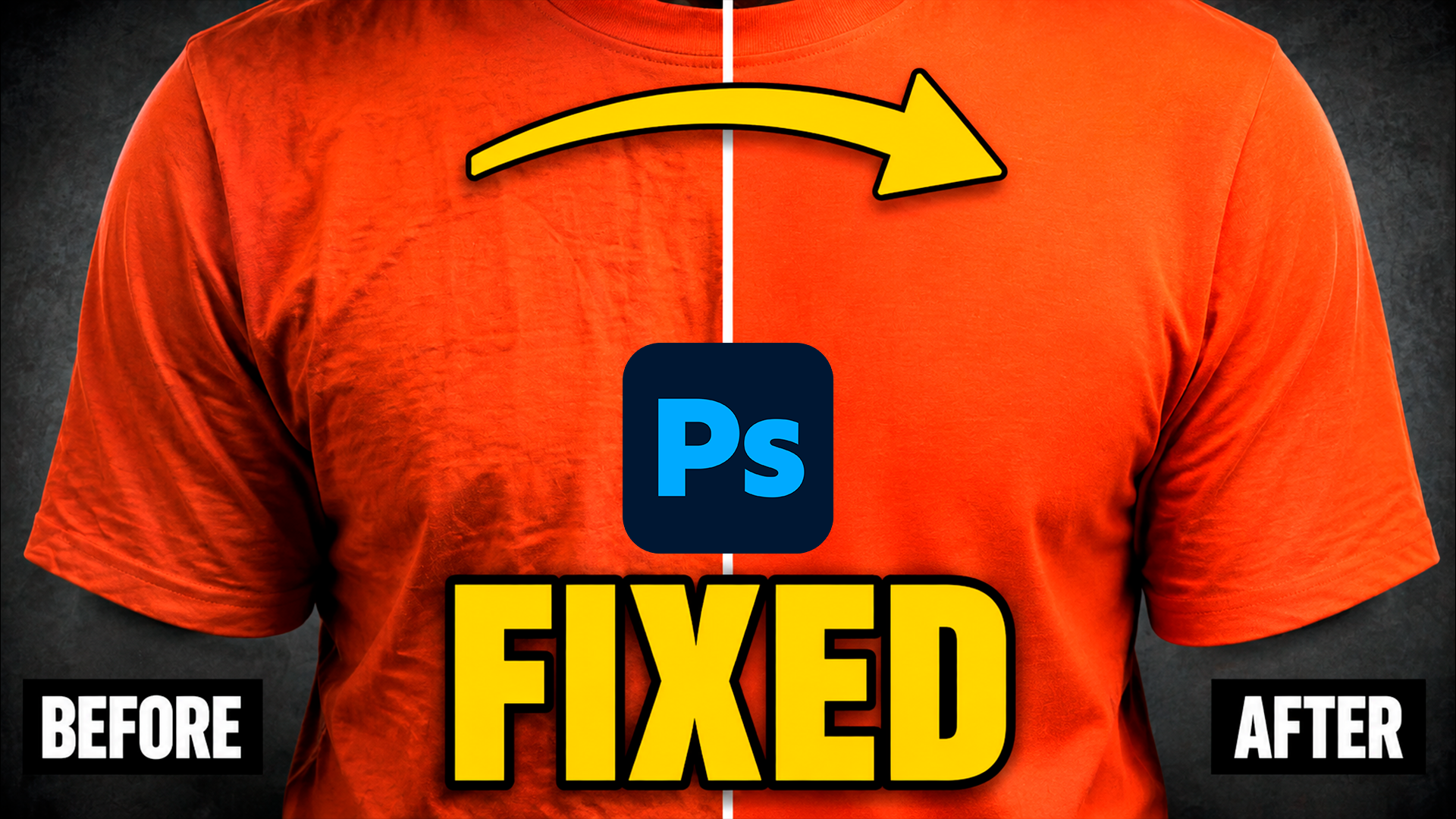 Iron Clothes in Photoshop in 30 Seconds