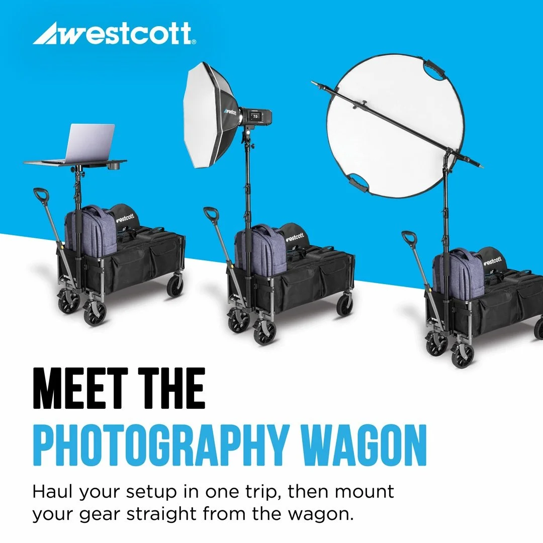 The NEW @westcottlighting Photography Wagon.
This will be soooo handy for when I&rsquo;m taking portraits for my &ldquo;I am Lyme&rdquo; project 💪🏻

🚨Comment &ldquo;WAGON&rdquo; 👇🏻 and I&rsquo;ll send you the link with more info ✅