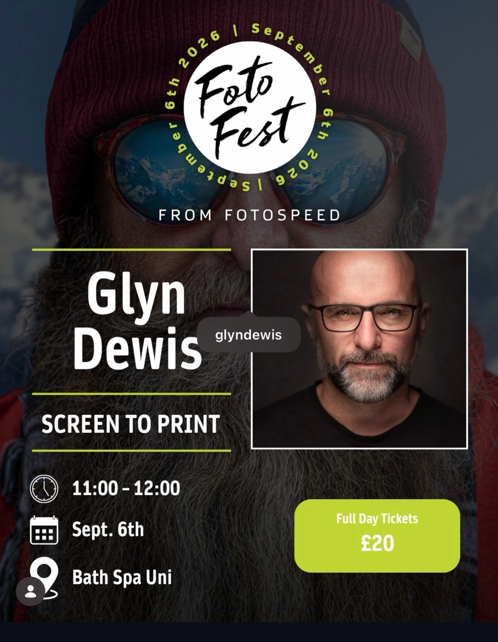 Not long now until @fotospeed FOTOFEST event in Bath, UK 😃

I&rsquo;ll be there all day, going through my printing process from 11-12 and then around to catch up, go through some editing &hellip; might bring a portrait set up too 🤔😀 

🚨Comment &l