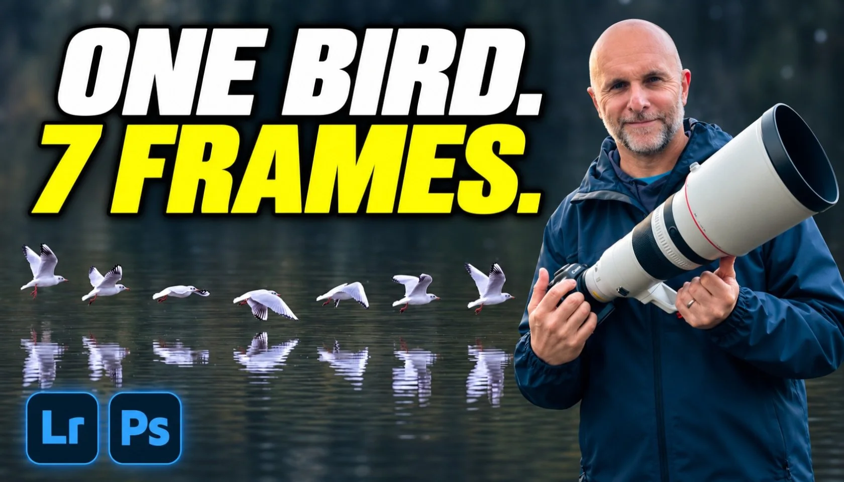 Creating a Bird in Flight sequence in Photoshop ( No AI)

🚨Comment &ldquo;YOUTUBE&rdquo; and I&rsquo;ll send you the link to my YouTube channel to watch the full video ✅