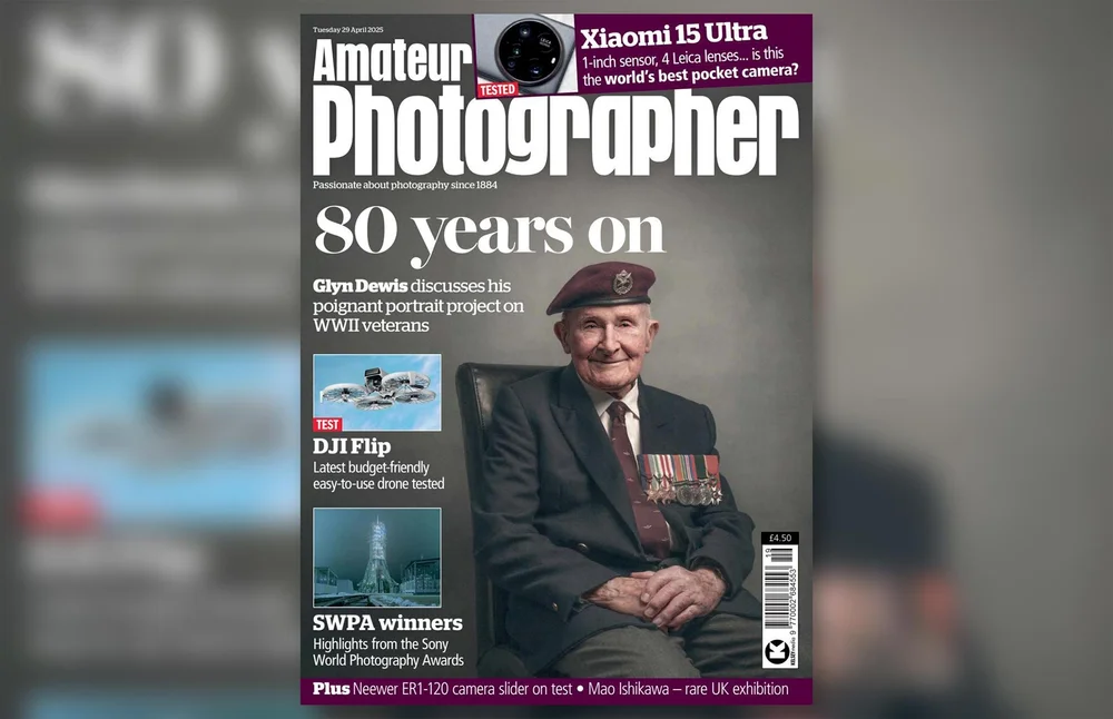 Amateur Photographer magazine pages featuring the 39-45 Portraits Project