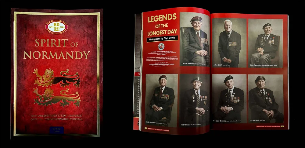Pages from the Spirit of Normandy Trust D-Day 80 Official Journal