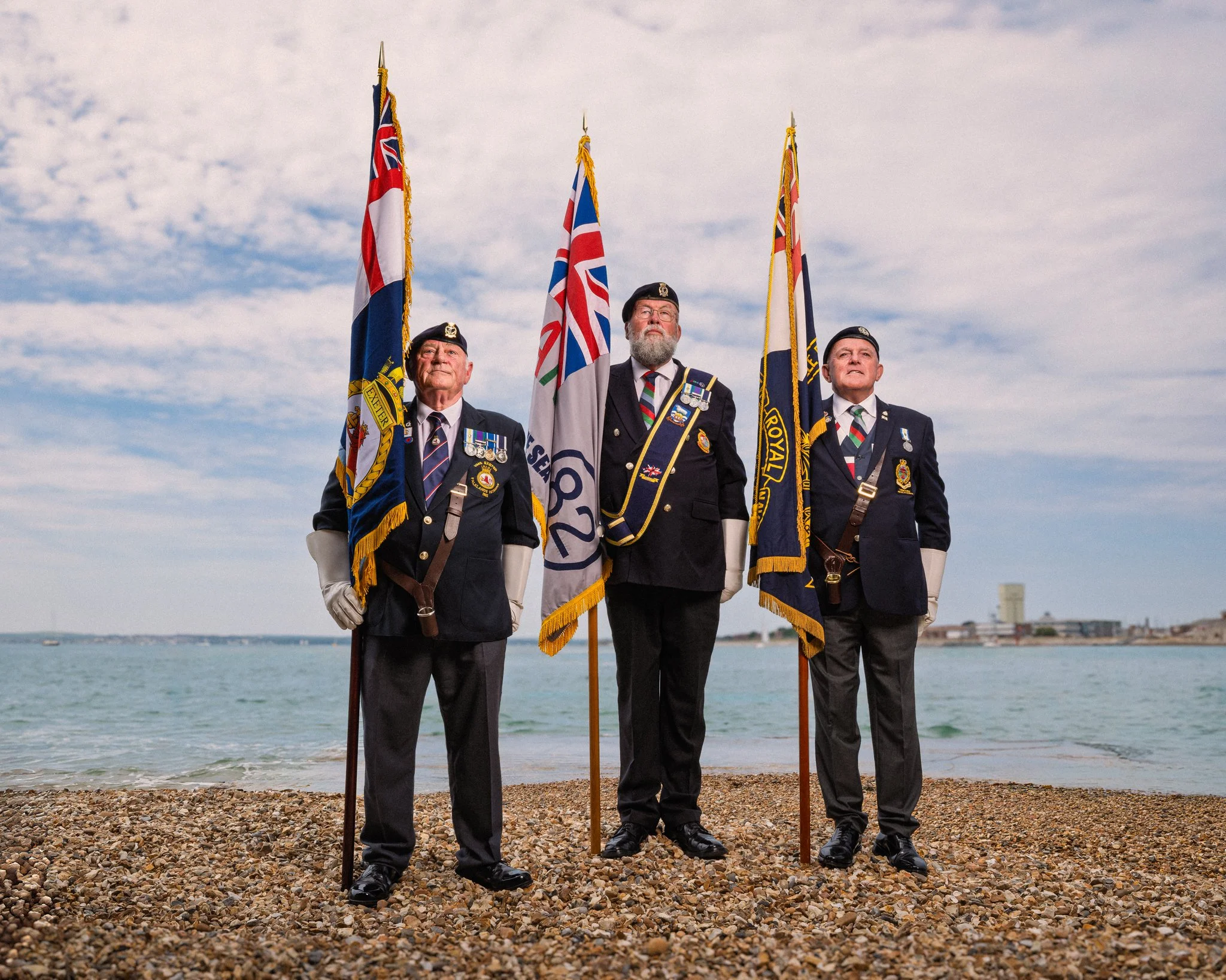 Photographing Falklands War Veterans