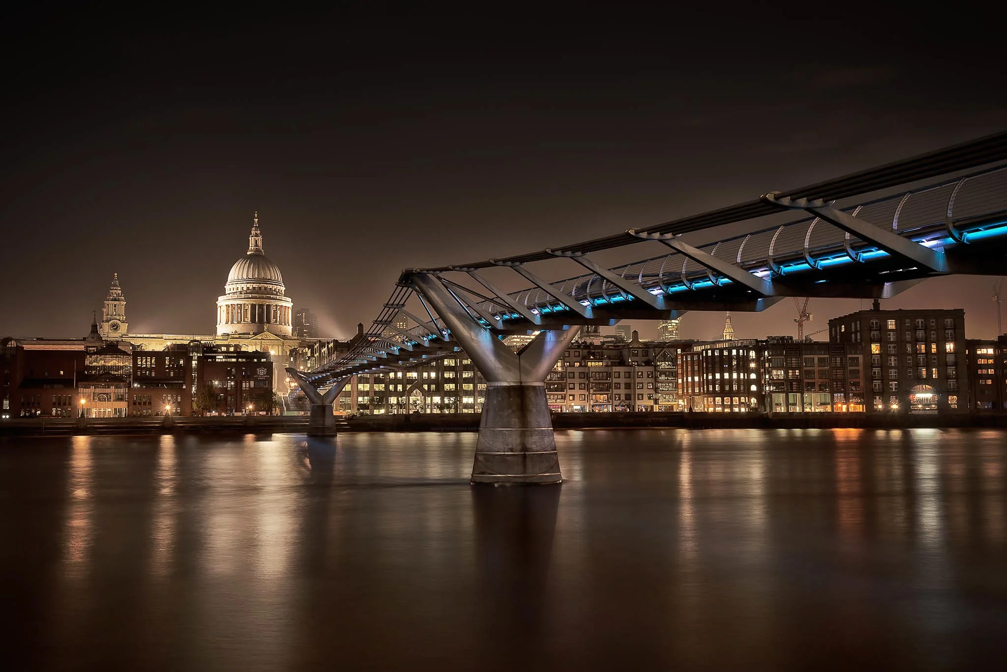 St Paul's Cathedral by Night