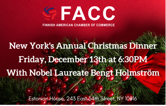 Finnish American Chamber of Commerce New York, Newsletter November 2019