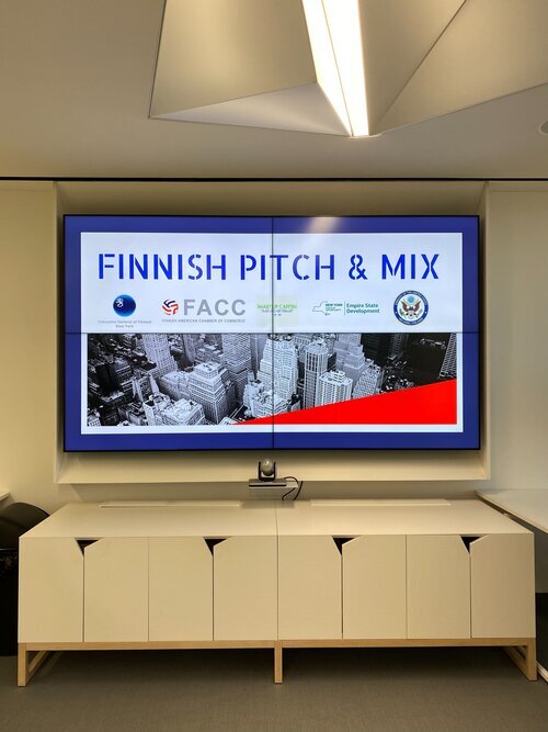 Finnish American Chamber of Commerce, New York: Finnish Pitch &amp; Mix