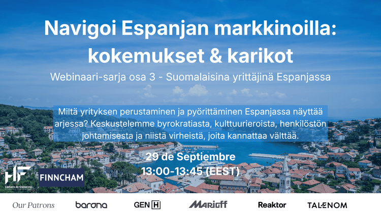 NAVIGOI ESPANJAN MARKKINOILLA – WEBINAARI-SARJA OSA 3
