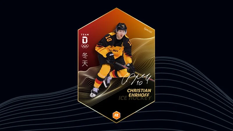 First Co-Creation NFT with Hockey Superstar Christian Ehrhoff