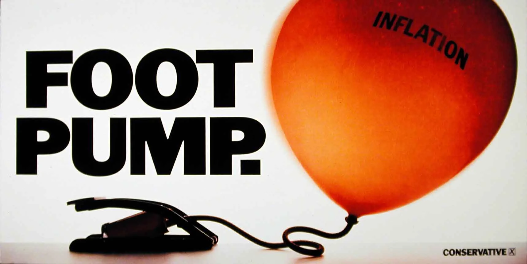 Conservative Party election poster