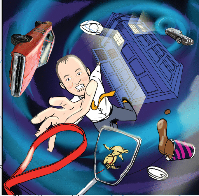 illustration dr who gif