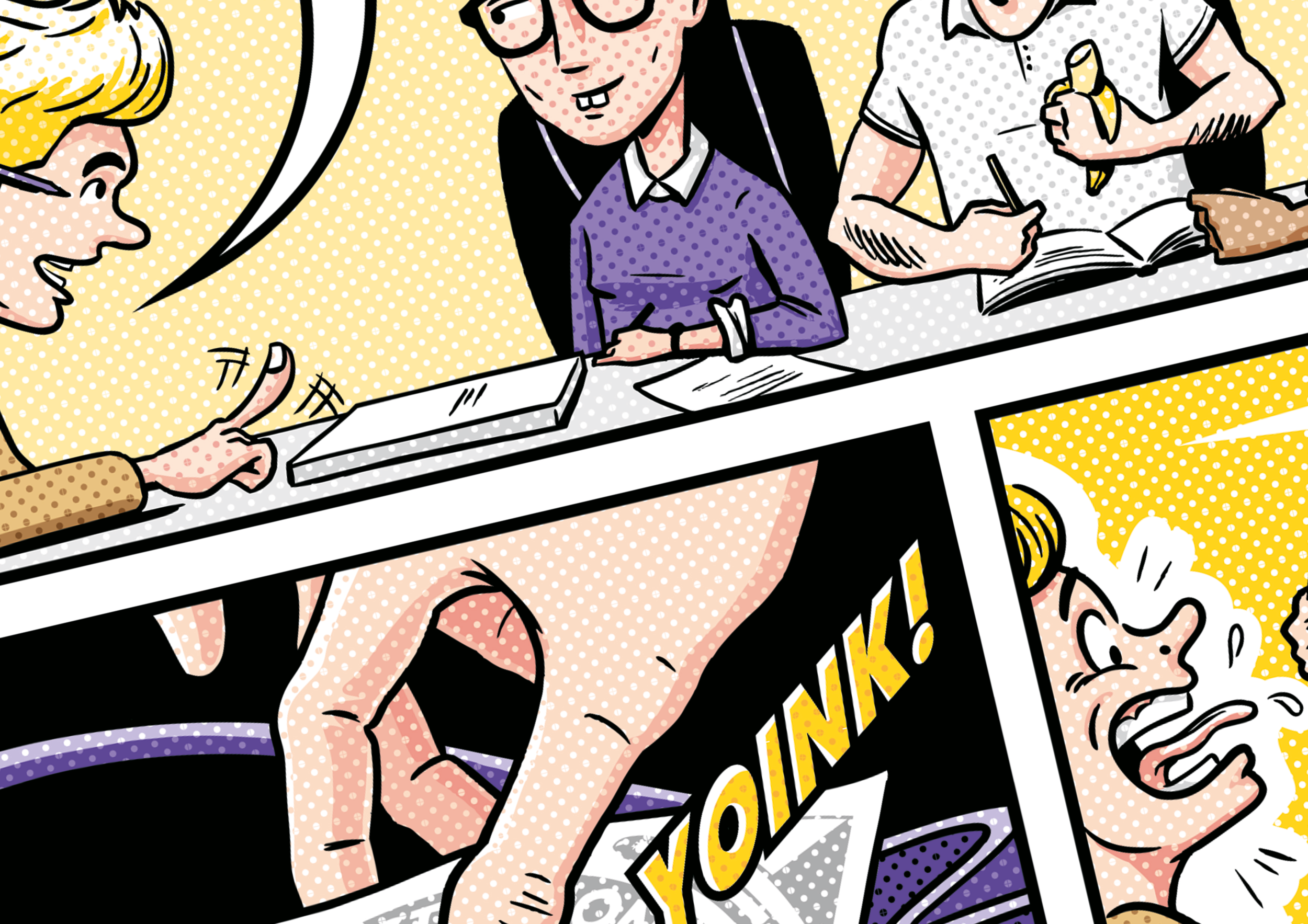 Comic strip illustrator