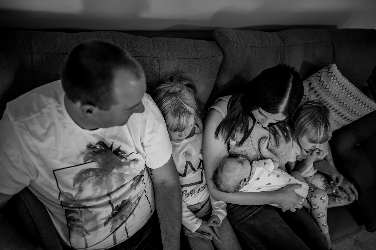 Welcoming Baby Roma | Newborn Family Photography in Bruton Somerset