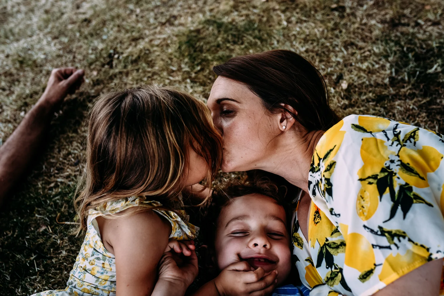 Relaxed, beautiful family photography at the Somerset Lavender Fields 
