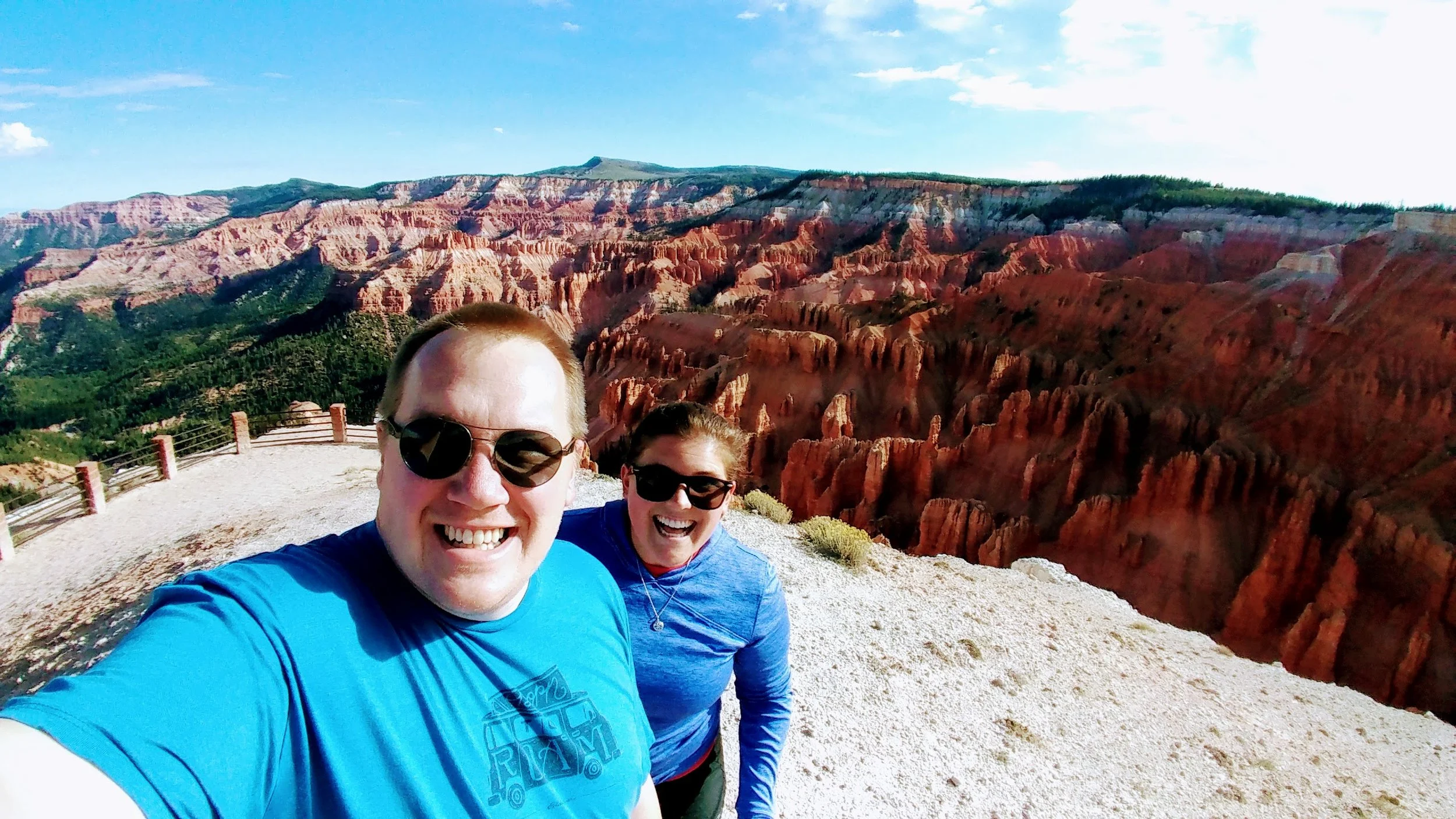 Spectra Point - was a bit overwhelming to feel so high above the hoodoos